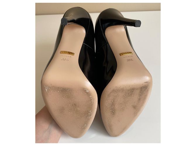 Décolleté Gucci Regent in pelle di vitello nera Nero - vista 9