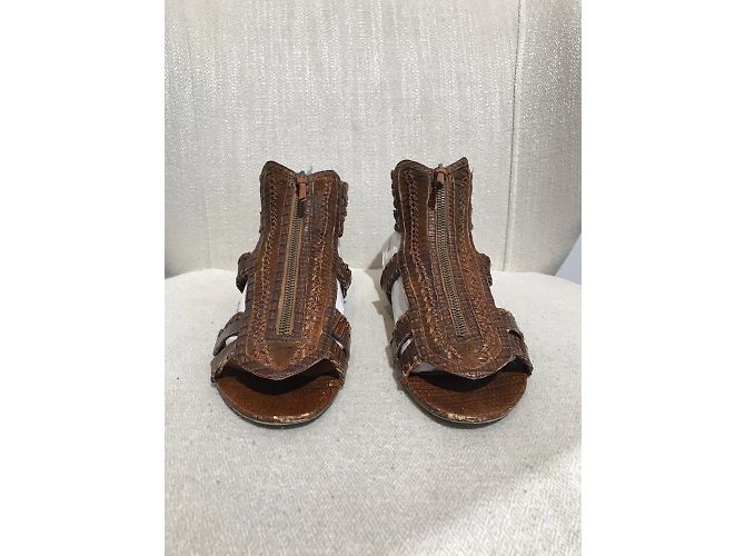 GIVENCHY Sandalen T.EU 38.5 Leder Braun - Ansicht 2