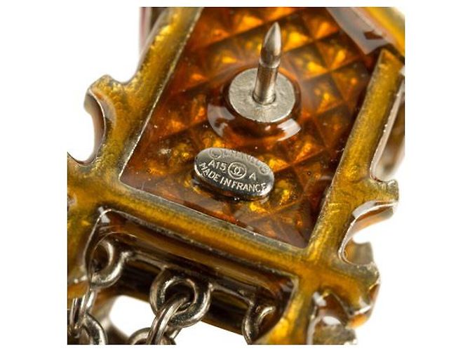 Rare Limited Edition Chanel Cuckoo Clock Brooch  Pin Multiple colors - view 4