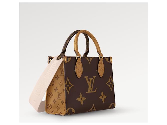 Louis Vuitton Monogramma LV Onthego PM Marrone - vista 2