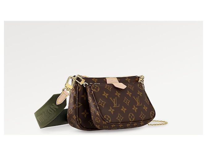 Louis Vuitton LV Multipochette in tela nuova Marrone - vista 2