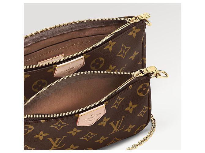 Louis Vuitton LV Multipochette tela nuova Marrone - vista 4