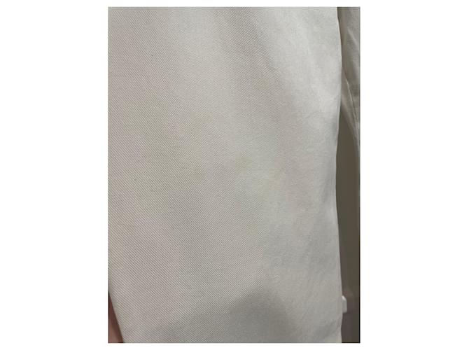 Jeans Chloé T.FR 38 Cotone Bianco - vista 4