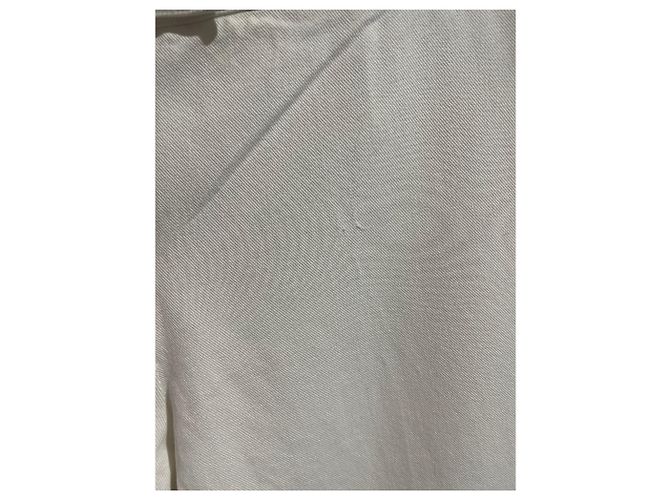 Jeans Chloé T.FR 38 Cotone Bianco - vista 5
