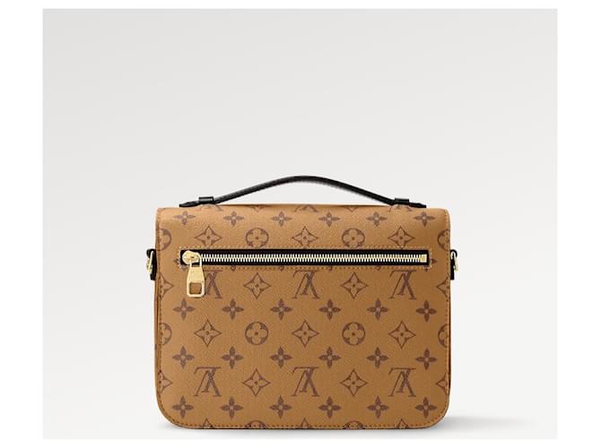 Borsa Louis Vuitton Monogram Reverse Metis Marrone - vista 5