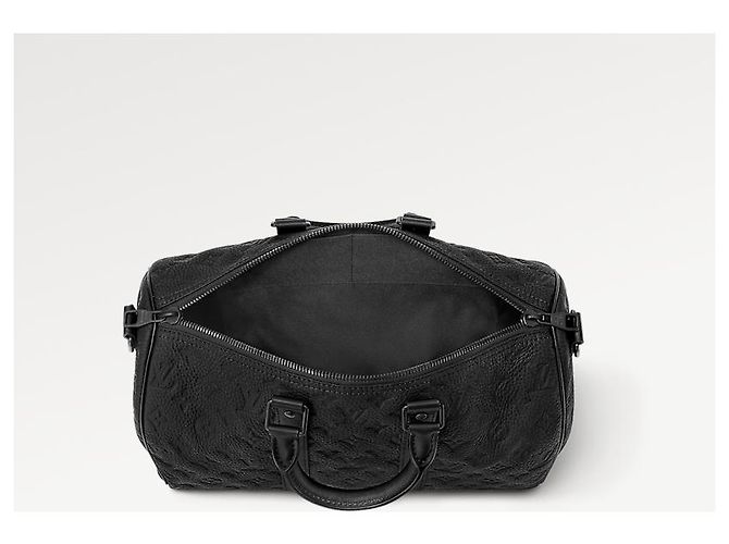 Louis Vuitton LV Keepall 35 monograma negro - vista 3