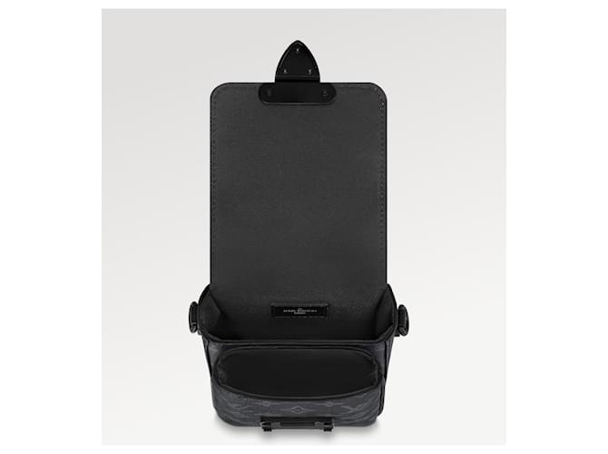 Louis Vuitton Cartera portátil LV S Lock vertical Negro - vista 3