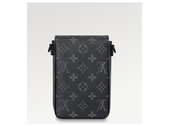 Louis Vuitton Cartera portátil LV S Lock vertical Negro - vista 4