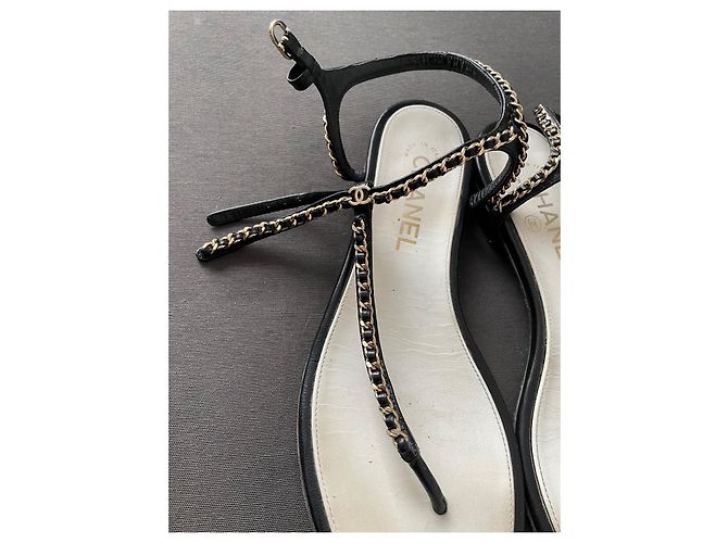 Chanel Sandals Black - view 2