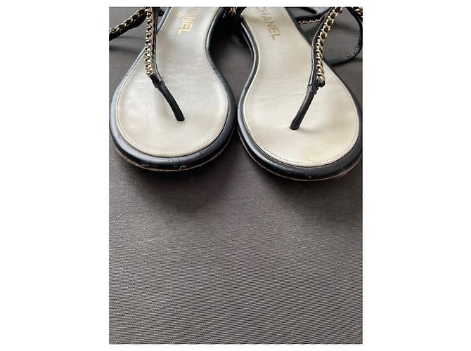 Chanel Sandals Black - view 3