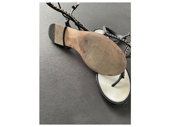 Chanel Sandals Black - view 4