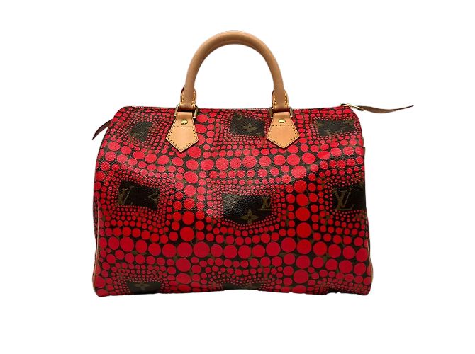 Louis Vuitton x Kusama Yayoi 2012 Speedy in edizione limitata 30 rosso / Molto buona - vista 2