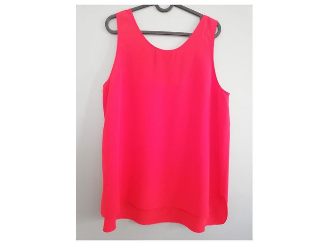 Canotta in seta rossa Sonia Rykiel Rosso - vista 5