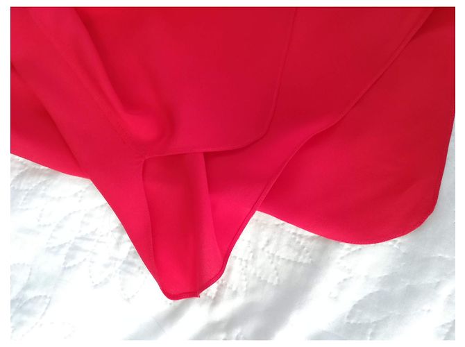 Canotta in seta rossa Sonia Rykiel Rosso - vista 7