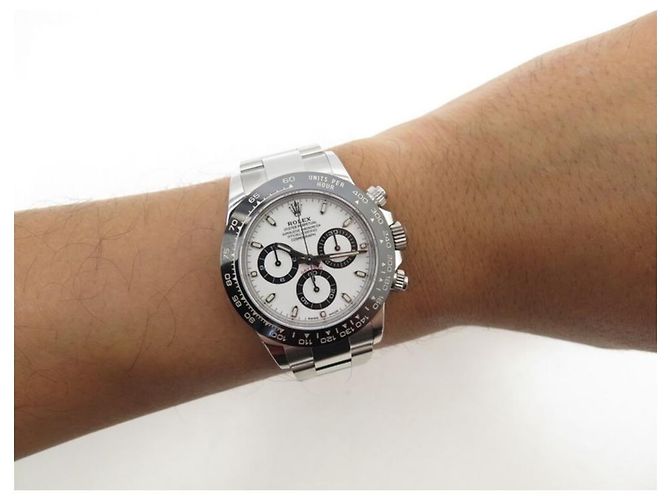 Rolex Cosmograph Daytona Aço Prata Cronógrafo - vista 2