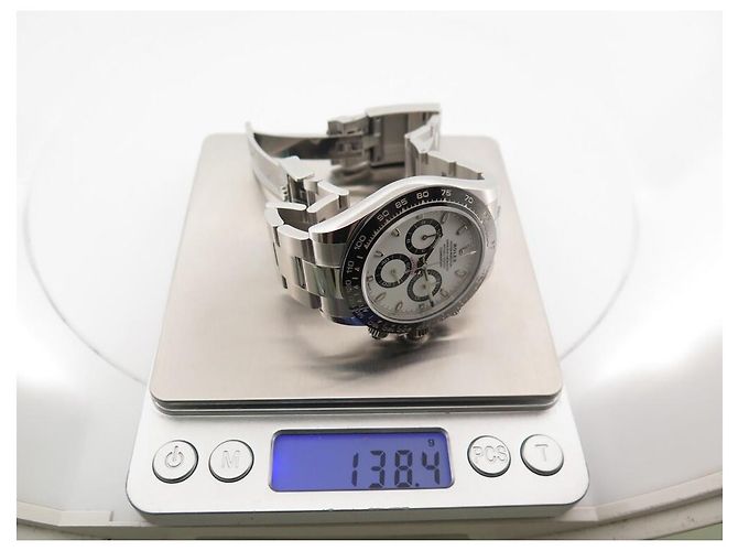 Rolex Cosmograph Daytona Aço Prata Cronógrafo - vista 4
