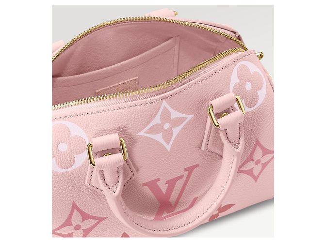 Louis Vuitton LV speedy 20 pelle rosa - vista 4