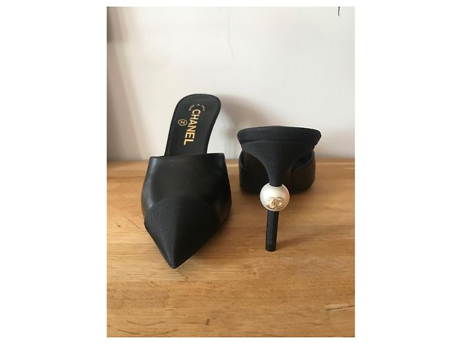 Chanel Maultiere Schwarz - Ansicht 2