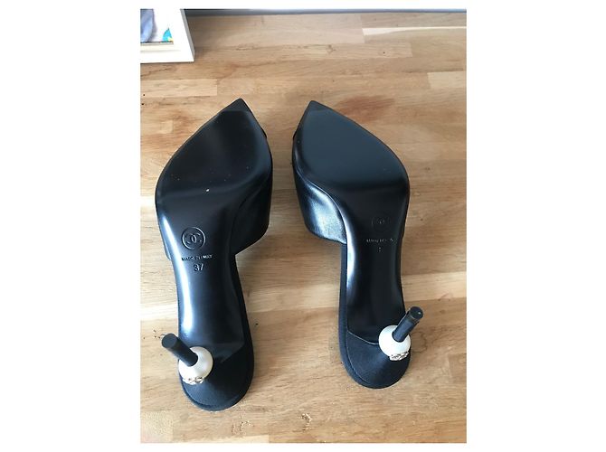 Chanel Maultiere Schwarz - Ansicht 5