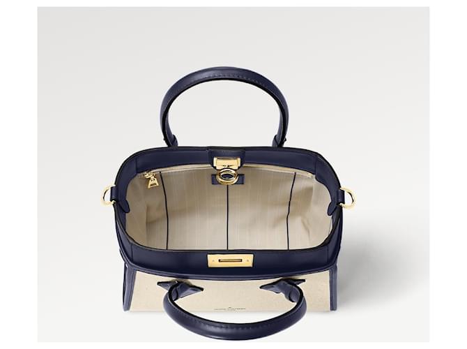 Borsa Louis Vuitton On My Side PM Blu - vista 3