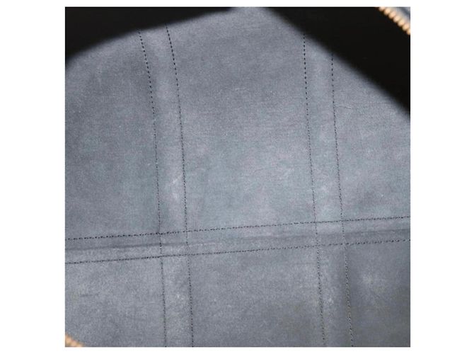Louis Vuitton Keepall 45 Pelle Epi Nero - vista 16