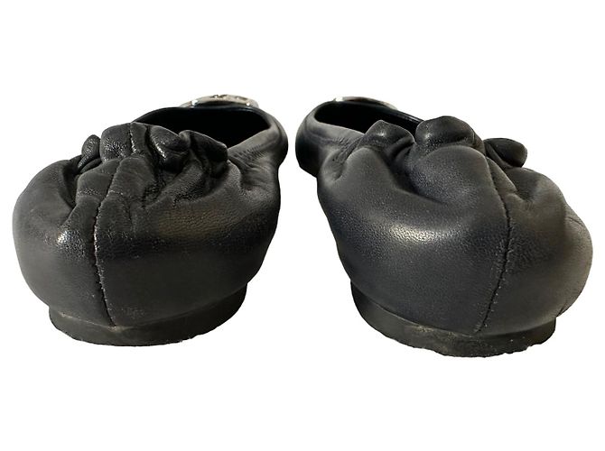 Tory Burch Ballerine in pelle nera Nero - vista 2