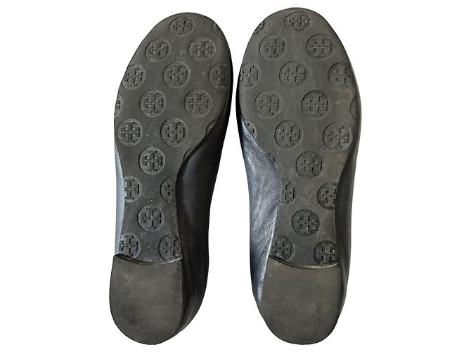 Tory Burch Ballerine in pelle nera Nero - vista 4