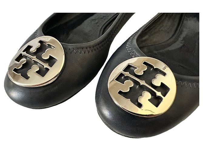 Tory Burch Ballerine in pelle nera Nero - vista 6