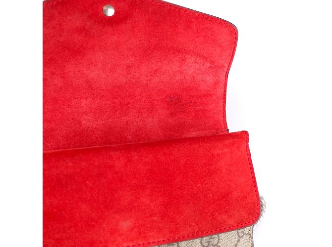 GUCCI - Bolsa Dionysus Mini Supreme GG Castaño - vista 10