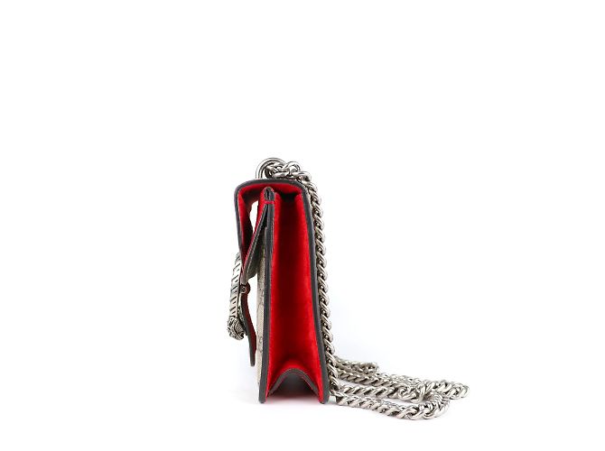 GUCCI - Bolsa Dionysus Mini Supreme GG Castaño - vista 4