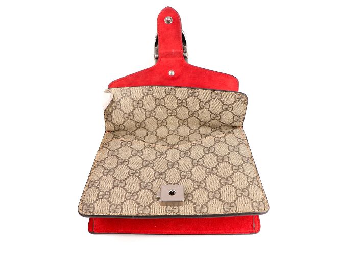 GUCCI - Bolsa Dionysus Mini Supreme GG Castaño - vista 8