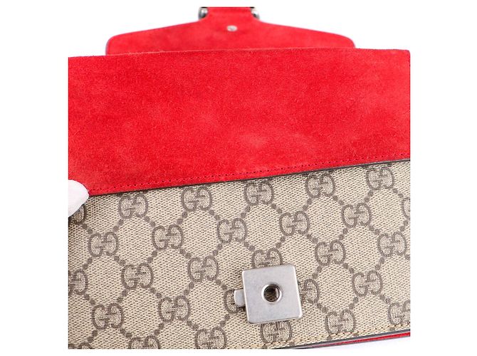 GUCCI - Bolsa Dionysus Mini Supreme GG Castaño - vista 9