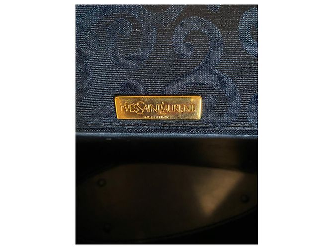 Bolso de hombro Yves Saint Laurent Negro de tela - vista 5
