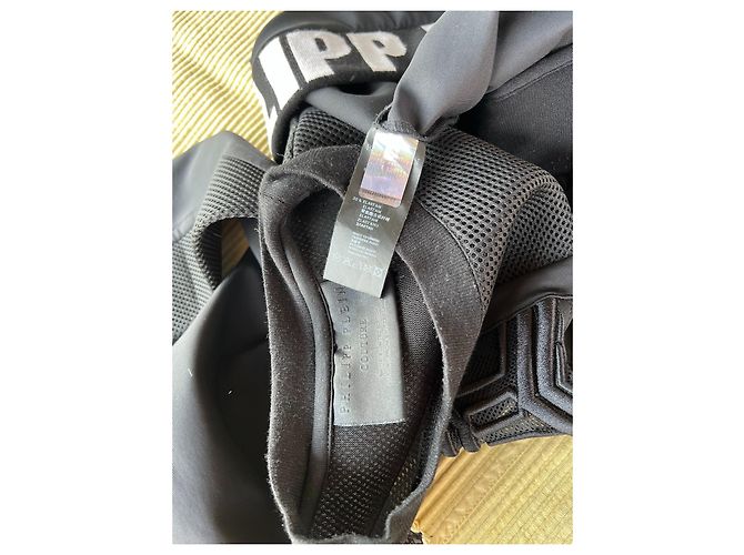 Completo pantalone Philipp Plein nero e bianco in poliammide - vista 7