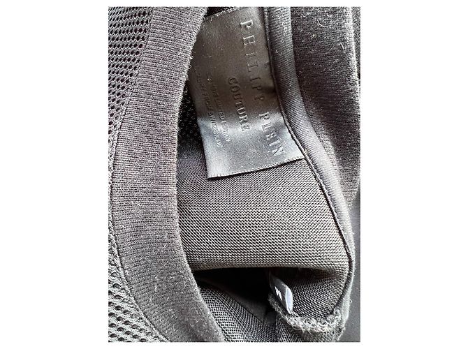 Completo pantalone Philipp Plein nero e bianco in poliammide - vista 8