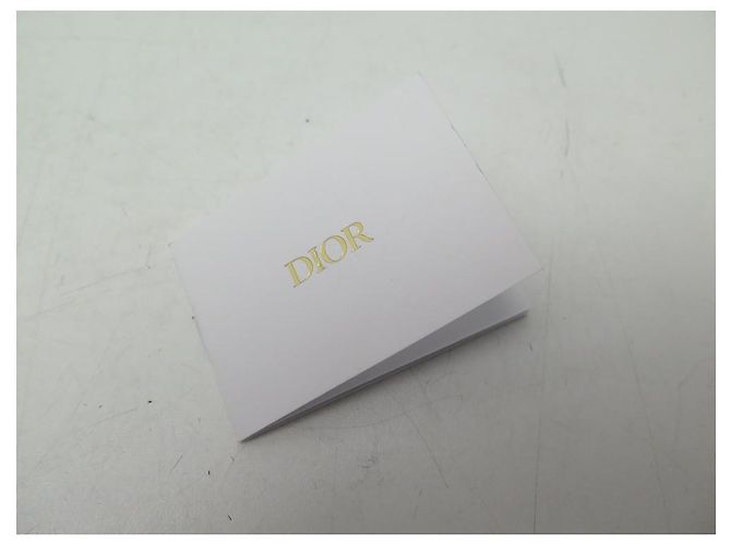 NEUF BAGUE CHRISTIAN DIOR PERLES 52 M METAL DORE NEW PEARLS GOLD STEEL RING - vue 12