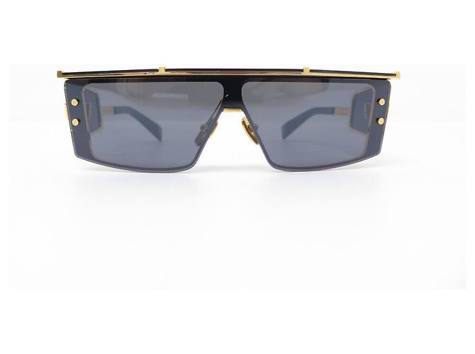 NUOVI OCCHIALI DA SOLE BALMAIN WONDER BOY III YBPS127 OCCHIALI DA SOLE IN TITANIO - vista 2