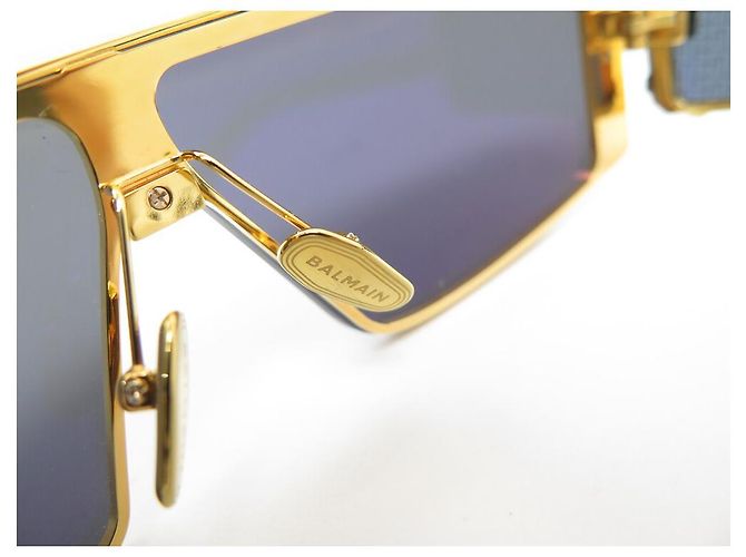 NUOVI OCCHIALI DA SOLE BALMAIN WONDER BOY III YBPS127 OCCHIALI DA SOLE IN TITANIO - vista 4