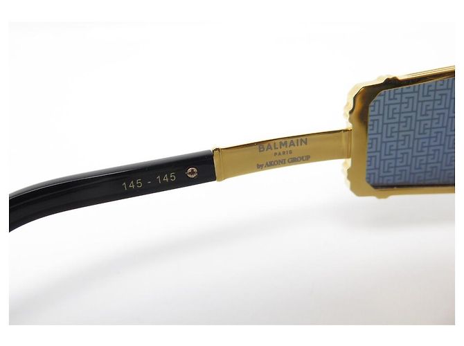 NUOVI OCCHIALI DA SOLE BALMAIN WONDER BOY III YBPS127 OCCHIALI DA SOLE IN TITANIO - vista 6