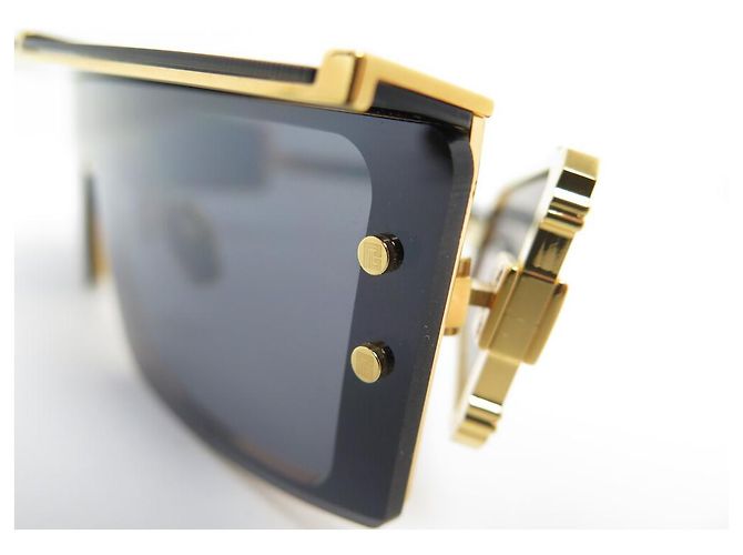 NUOVI OCCHIALI DA SOLE BALMAIN WONDER BOY III YBPS127 OCCHIALI DA SOLE IN TITANIO - vista 7