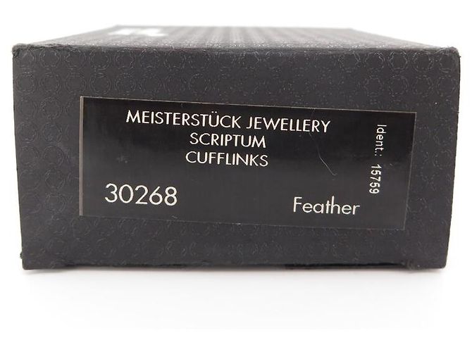NEUN MONTBLANC MEISTERSTUCK FEDER-MANSCHETTENKNÖPFE 30268 SKRIPT - Ansicht 12