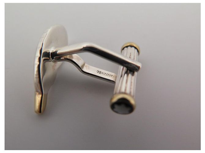 NEUN MONTBLANC MEISTERSTUCK FEDER-MANSCHETTENKNÖPFE 30268 SKRIPT - Ansicht 5