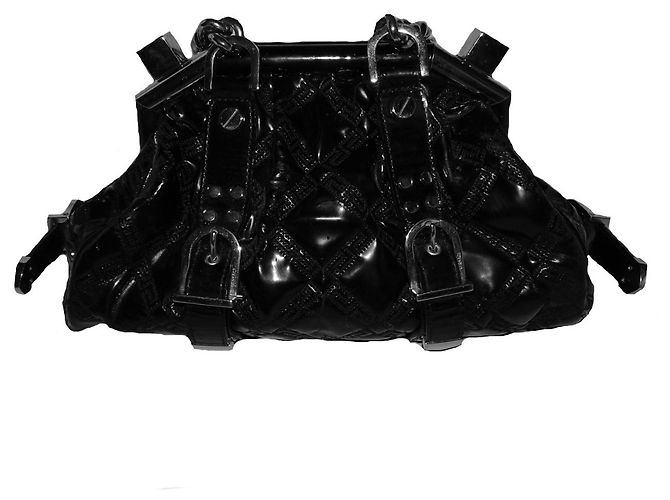 BORSA BOSTON MADONNA IN VERNICE VERSACE - vista 2