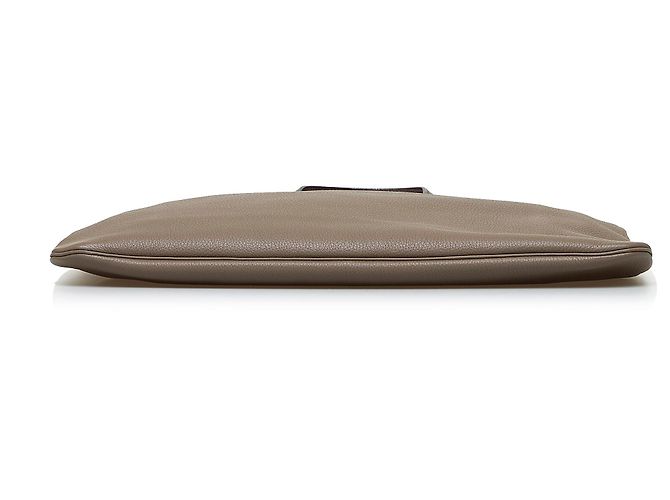 Hermès Marrone Victoria II 40 Marrone scuro - vista 4