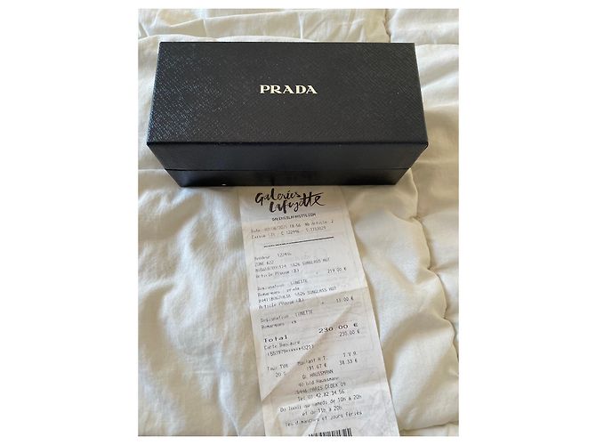 gafas de sol estilo ojo de gato prada Marrón oscuro - vista 2