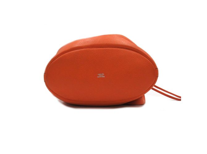 Hermès Clemence Market Beuteltasche Orange - Ansicht 4