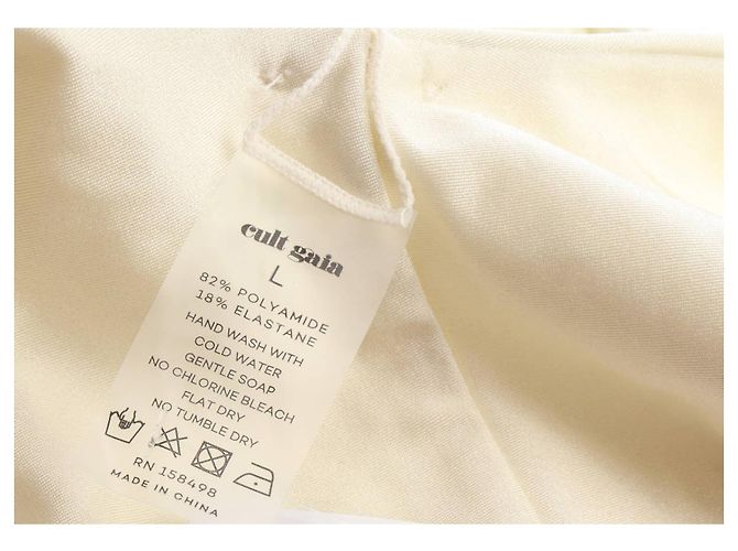 Cult Gaia Badeanzug Ecru - Ansicht 3