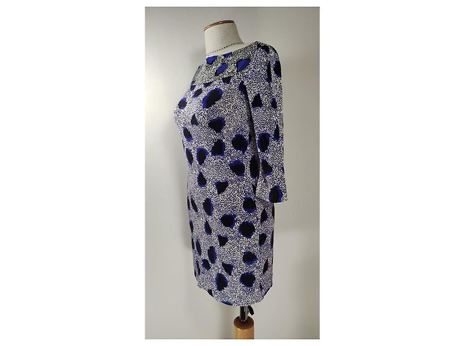 Minivestido de seda Ruri Diane Von Furstenberg Multicolor - vista 2