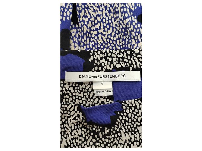 Minivestido de seda Ruri Diane Von Furstenberg Multicolor - vista 4