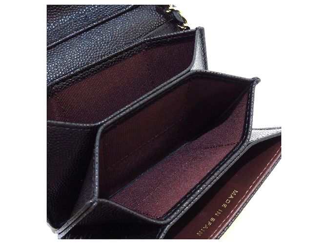 Wallet On Chain Portafoglio Chanel su catena Nero - vista 5